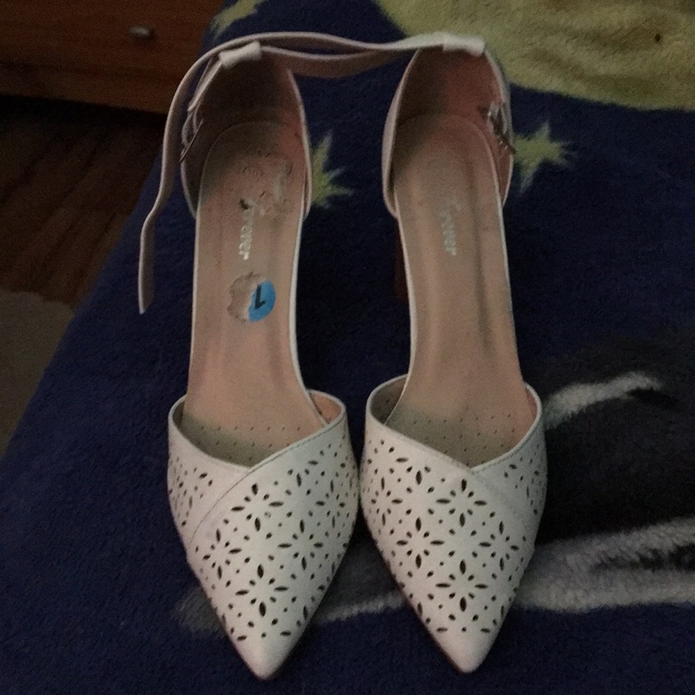 White heels